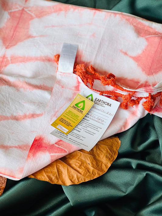Earthora Velmadata Eco Tie & Dye Cotton Shawl