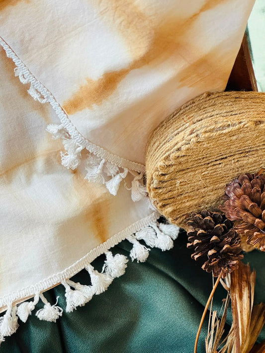 Earthora Pathagi Eco Tie & Dye Cotton Shawl