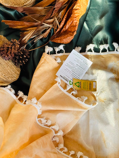 Earthora Pathagi Eco Tie & Dye Cotton Shawl