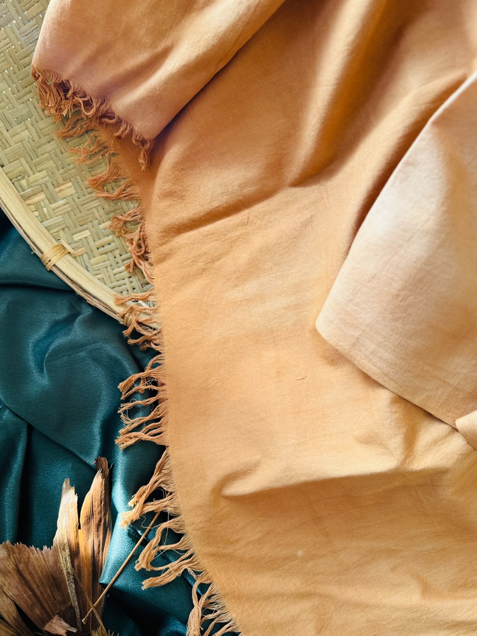 Earthora Neem Eco Tie & Dye Cotton Shawl