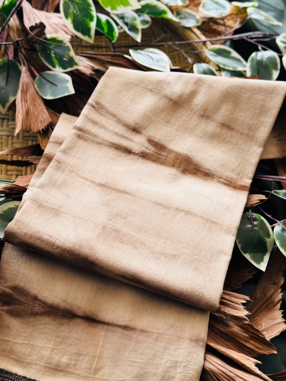 Earthora Kayippu Eco Tie & Dye Cotton Shawl